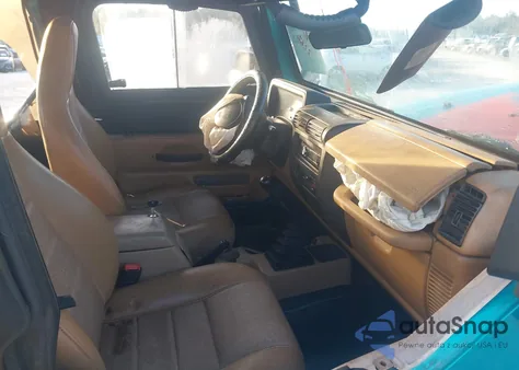 1997 Jeep Wrangler Se из США, поврежденный, VIN 1J4FY29P8VP415042